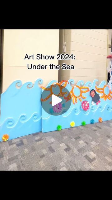 The Preschool at DUMC on Instagram: "Art show 2024 is in the books! Your kids worked so hard on all their projects and we couldn’t be more proud! Keep an eye out for videos showcasing each art show theme! 🖼️ 🎨   Up first- Under the Sea! 🌊 🪸   #art #kidart #artshow #prek #preschool #kindergarten #teach #teacher #teachers #underthesea #kidcrafts #ocean #oceancreatures" Ocean Art Projects, Under The Sea Animals, Ocean Theme Preschool, Sea Art, Ocean Themes, Ocean Creatures, Ocean Animals, Preschool Kindergarten, Working With Children