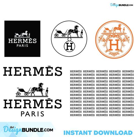 Hermes Logo Design, Hermes Logo, Fondant Figurines, Famous Logos, Digital Illustrations, Svg Cricut, Dxf Files, Art File, Graphic Designers