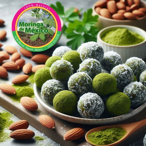 Matcha Energy Balls, Moringa Powder, Guilt Free Dessert, Medjool Dates, Matcha Powder, Nutritious Snacks, Energy Balls, Pre Workout, Quick Healthy