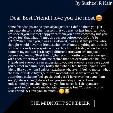 Friendship Day Paragraph For Best Friend, Happy Birthday Male Best Friend Paragraph, Friendship Day Paragraph, Friendship Day Letter, Friendship Day Msg, Best Friend Messages, Beat Friends Quotes, Friends Day Quotes, Letter To Best Friend