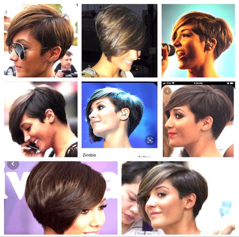 Frankie Sandford hair style Frankie Stanford Short Hair, Frankie Stanford, Funky Bobs, Frankie Sandford Hair, Short Hair Blonde, Frankie Sandford, Pixie Bob Hairstyles, Short Pixie Haircuts, Cute Cuts