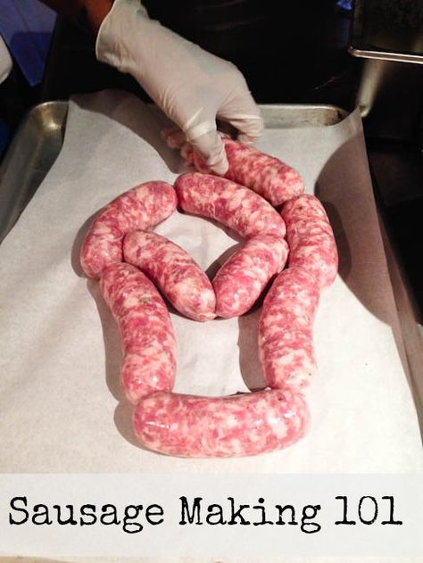 Curing Meat, Making Sausage, Meat Curing, Sausage Making Recipes, Home Made Sausage, Pork Sausage Recipes, Homemade Sausage Recipes, Sausage Making, Sage Sausage