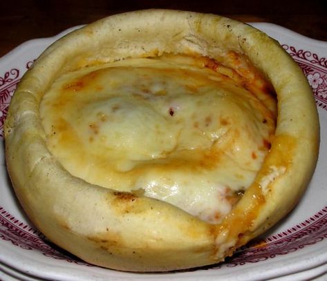 Colorado Burritos, Pizza Pot Pie, Chile Colorado, Slice Pizza, Pizza Bowl, Chicago Pizza, Pie Slice, Pot Pies Recipes, Pizza Recipes Homemade