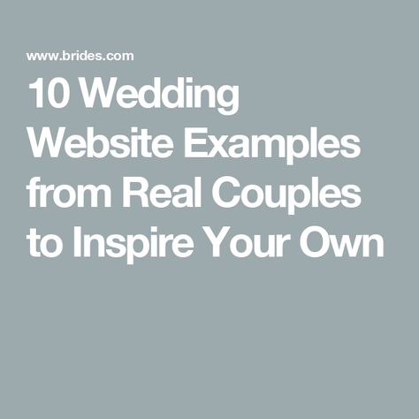 10 Wedding Website Examples from Real Couples to Inspire Your Own Wedding Websites Ideas, Wedding Website Q&a, Wedding Website Wording, Wedding Website Examples, Groom Style Wedding, Honeymoon Registry, Website Examples, Cancun Wedding, Cake Photography