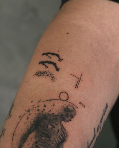 What is REAL? #tattoo #tattoodesign Altruism Tattoo, Life Imitates Art Tattoo, Existentialism Tattoo, Existential Tattoo, Absurdism Tattoo, Coexist Tattoo, Philosophical Tattoos, Inverted Tattoo, Philosophy Tattoo