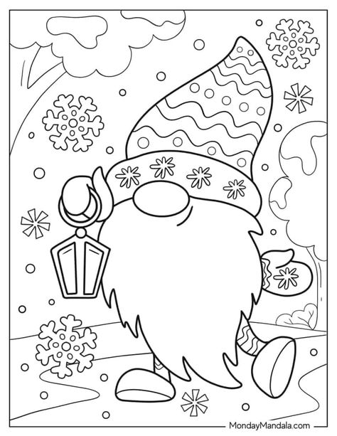 Printable Winter Coloring Pages, Winter Coloring Pages For Kids, Snowflake Coloring Pages, Winter Coloring Pages, Sunflower Coloring Pages, Freetime Activities, Winter Printables, Snowman Coloring Pages, Mermaid Coloring Book