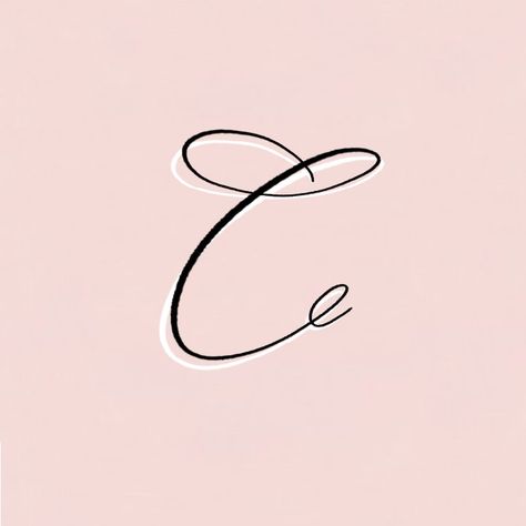 Letter C Initial Tattoo, Initial C Tattoo, C Signature Ideas, Cursive C Tattoo, C Tattoo Initial, C Letter Tattoo, Letter C Tattoo Ideas, C Initial Tattoo, Letter C Tattoo