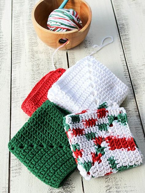 9 Christmas Dishcloth Free Crochet Patterns — Blog.NobleKnits Christmas Granny Square, Sunburst Granny Square, Dishcloth Crochet Pattern, Crochet Dishcloth, Crochet Washcloth, Dishcloth Pattern, Crochet Dishcloths, Crochet Granny Square, Christmas Crochet Patterns