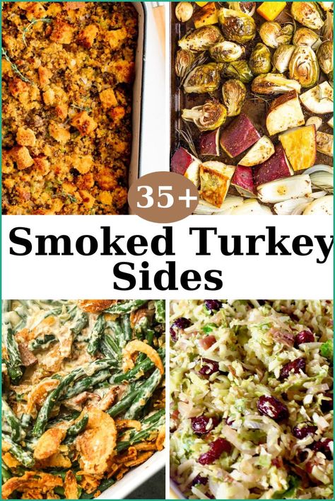 Enhance your smoked turkey meal with these flavorful and diverse side dishes. Ideal for any event, including Thanksgiving or summer BBQs, these recipes offer a range of options to pair with your smoked turkey. From comforting classics to innovative sides, you’ll find the perfect match for your main dish. Tap to see the recipe and plan your next delicious meal. Smoked Turkey For Thanksgiving, Smoked Turkey Side Dishes, Side Dishes For Smoked Turkey, Smoked Turkey Sides, Side Dishes For Turkey, Turkey Sides, Turkey Side Dishes, Smoked Turkey Wings, Delicious Side Dishes