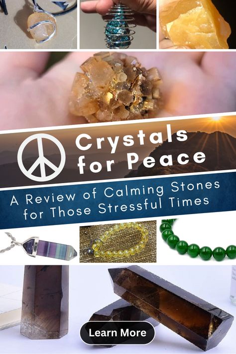 crystals for peace Crystals For Peace And Calm, Crystals For Peace, Peace Crystals, Calming Stones, Worry Stones, Get Ready, Zen, The Top, Finding Yourself