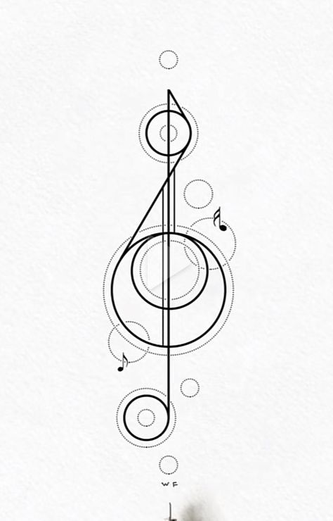 Masculine Music Tattoo, Abstract Music Tattoo, Writing Sigils, Treble Clef Art, Yggdrasil Tattoo, Tattoo Mafia, Cover Up Tattoos For Women, Shoulder Cap Tattoo, Music Notes Tattoo