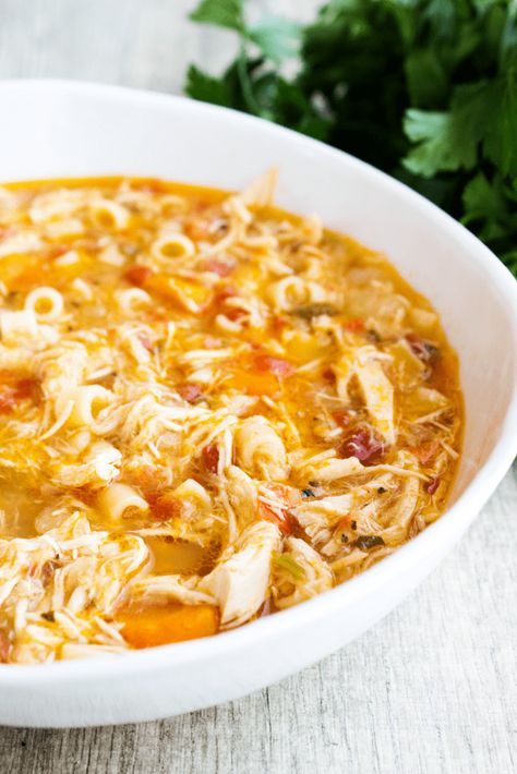 Sicilian Chicken Soup, Sicilian Chicken, Italian Soups, Sicilian Food, Soup And Stew, Soups Stews, Winter Soups, Soup And Sandwich, Copycat Recipe