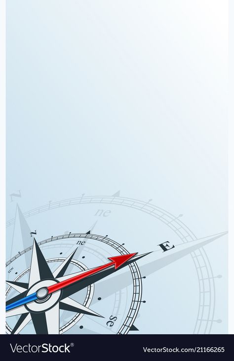 Compass Background, Compass Illustration, Simple Compass, Compass Vector, Compass Drawing, East Direction, Flat Background, Compass Design, Travel Drawing