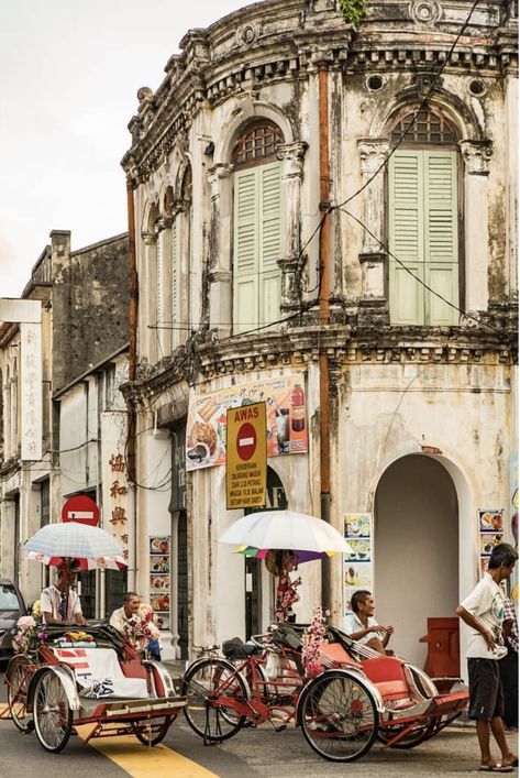 George Town Penang, Architecture Photography Buildings, Georgetown Penang, Penang Island, Themed Photography, Building Photography, George Town, Penang Malaysia, Malaysia Travel