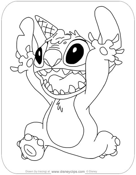 Birthday Stitch Drawing, Stitch Surfing, Stitch Coloring, Angel Stitch, Bratz Coloring, Angel Coloring Pages, Super Mario Coloring Pages, Stitch Coloring Pages, Stitch Birthday