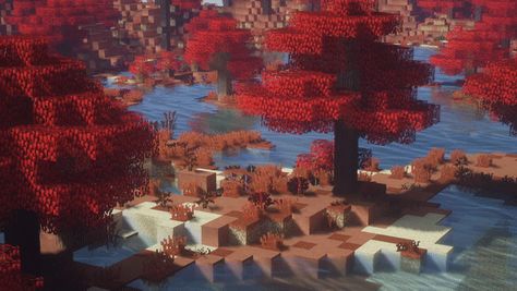 Minecraft Vibes Red Minecraft Aesthetic, Minecraft Header Gif, Minecraft Gif Banner, Minecraft Banner Gif, Minecraft Backgrounds, Minecraft Japanese House, Minecraft App, Minecraft Aesthetic, Red Banner