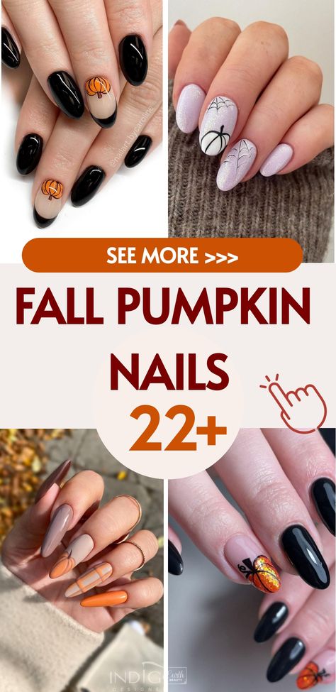 Best Fall Pumpkin Nails 2024 22 Ideas: Top Trends and Designs for the Season Pumpkin Tip Nails, Fall French Tips Nails, French Fall Nails, Fall Pumpkin Nails, Simple Nails Design, Pumpkin Nail Designs, Easy Nail Designs Summer, Pumpkin Nail Art, Cute Pumpkins