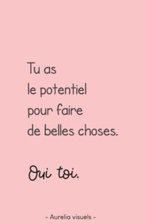 Positive Quotes For Life Happiness, Staff Motivation, Positive Quotes For Women, Quote Citation, French Quotes, Positive Quotes Motivation, French Words, Small Words, Positive Quotes For Life