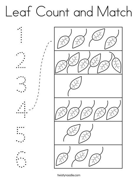 Falling Leaf Fingerprint Counting, Leaf Math Preschool, Leaf Counting Preschool, Leaf Math Activities Preschool, Leaf Worksheets Preschool, Leaf Preschool Activities, Preschool Number Recognition Worksheets, Dot Marker Activities, Twisty Noodle