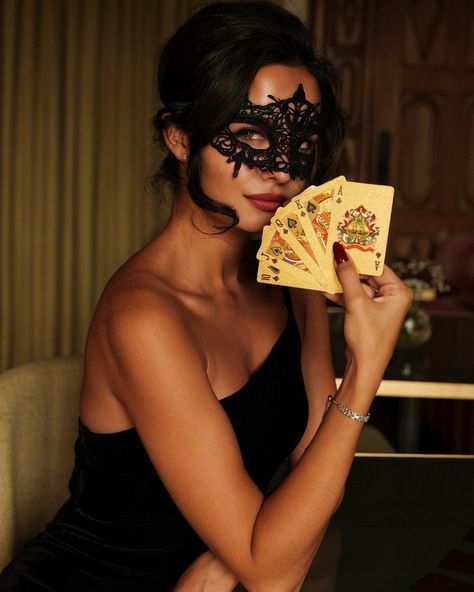 Mafia Game, Team Party, Poker Night, Black Angels, Nude Makeup, Fashion Photography Poses, Casino Royale, Poker Cards, Body Electric