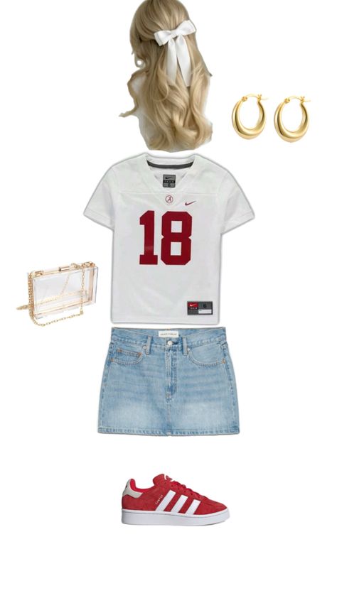 Alabama Game Day Outfit, Fsu Gameday Outfit, Bama Gameday, Fsu Gameday, Alabama Game Day, Rush Week Outfits, Rush Week, Alabama Crimson Tide Football, Crimson Tide Football