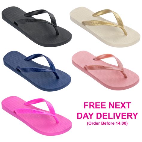 Original Ipanema Classic Flip Flops - Women - 5 Colours - UK Size 5 6 7 8 9 Sandals were never meant to look as good as these Ipanema flip flops. Ipanema re-imagined casual rubber sandals into something truly wearable in an outstanding quality. The flip flops are comfortable on the feet while also adding to the distinctive style of Ipanema flip flops. When it comes to casual footwear, count on Ipanema to offer some well-designed options. Ipanema Classic offers range of interesting colours for an Ipanema Flip Flops, Rubber Sandals, Casual Footwear, New Model, Womens Flip Flop, Mens Flip Flop, Wellness Design, Flip Flops, Casual Shoes