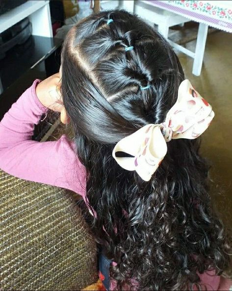 Kids Hairstyles Half Up Half Down, Half Up Half Down Kids Hair, Hairstyles For Kids Short Hair, Toddler Hairstyles Girl Fine Hair, Hairstyles For Black Girls Kids, Daughter Hairstyles, Easy Toddler Hairstyles, Cute Toddler Hairstyles, Easy Little Girl Hairstyles