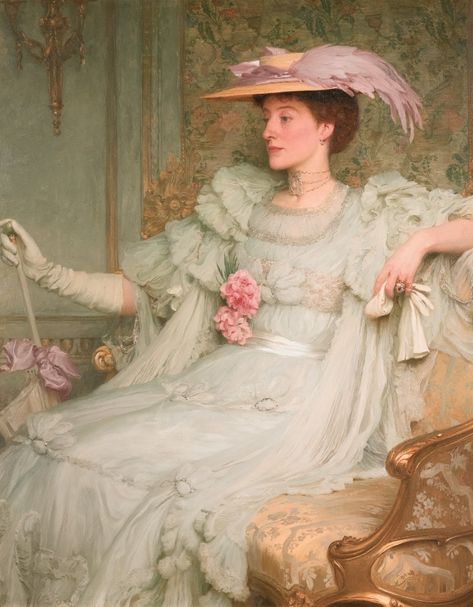 Sir Frank Dicksee (1853-1928) | Victorian painter | Tutt'Art@ | Pittura • Scultura • Poesia • Musica Frank Dicksee, John Everett Millais, Royal Academy Of Arts, A4 Poster, Victorian Art, Old Paintings, Aesthetic Painting, Ethereal Art, Historical Dresses