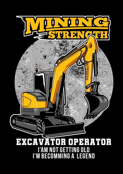 Excavator Operator Mining Equipment Vector Excavator Vector, Batman Comic Cover, Earth Moving Equipment, Heavy Equipment Operator, Logo Game, Bike Stickers, Mining Equipment, Batman Comics, Comic Covers