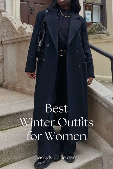 Explore the best winter outfits for women to stay warm and chic. From casual pieces to polished layers, these 26 cold winter outfits make winter dressing effortless. Check out these aesthetic winter outfits for fresh inspiration! Winter Outfits Uk Style Women, Beige Monochromatic Outfit, Best Winter Outfits For Women, Wool Jacket Outfit, Casual Winter Fits, Layered Winter Outfits, Cold Winter Outfits, Aesthetic Winter Outfits, Winter Outfits For Women