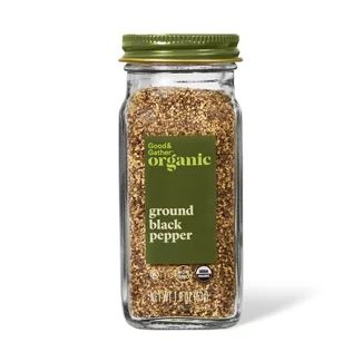 Salt & Pepper : Target Good & Gather, Essential Seasonings, Fmcg Products, Lasagna Ingredients, Pepper Spice, Gourmet Cupcakes, Spice Cabinet, Organic Spice, Healthy Groceries