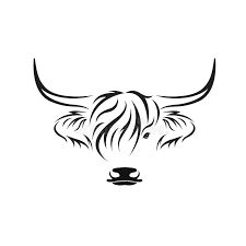 Highland Cow Stock Illustrations – 206 Highland Cow Stock Illustrations, Vectors & Clipart - Dreamstime Cow Drawing Easy, Highland Cow Tattoo, Scottish Symbols, Symbols Tattoo, Highland Cow Painting, Cow Logo, Cow Tattoo, Scottish Cow, Cow Illustration