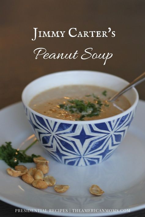 Butter Soup, Peanut Butter Soup, Salted Peanuts, Crockpot Soup, Peanut Soup, Chowder Soup, Peanut Recipes, The Carter, A Simple Life