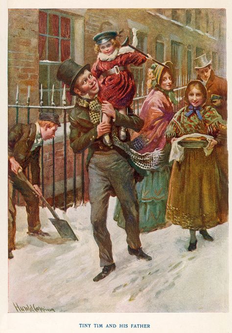 Bob Cratchit, Dickens Christmas Carol, Christmas Carol Charles Dickens, Tiny Tim, A Christmas Carol, Character Sketches, A4 Poster, Literature Art, Victorian Christmas