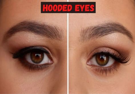 Top 20 Effective Tips for Hooded Eye Makeup in 2022 | Editorialge Deep Hooded Eye Makeup, Hooded Lids, Hooded Eyelids, Droopy Eyelids, Droopy Eyes, Extra Skin, Dark Eyeshadow, Excess Skin, Hooded Eye Makeup