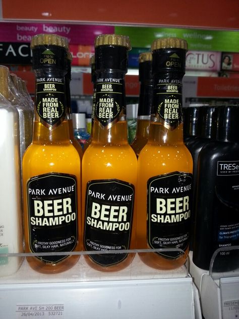 Beer shampoo!!! Beer Shampoo, Hair Products, Beer Bottle, Beer, Hairstyles, Drinks, Hair, Quick Saves