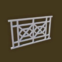 Outdoor Railings For Steps, Railings For Steps, Outdoor Railings, Porch Railing Designs, Pvc Railing, Front Porch Railings, Chippendale Design, Railing Designs, Vinyl Railing