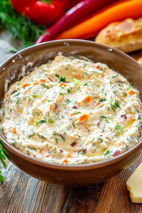 Cream Cheese Spread Recipes For Crackers, Vegetable Cream Cheese, Scallion Cream Cheese, Veggie Cream Cheese, Cream Cheese Spread Recipes, Cheese Ideas, Cheese Spread Recipes, Cream Cheese Recipes Dip, Cheese Dips