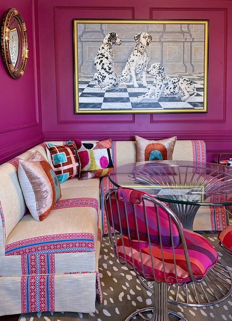 Palette Living Room, Jewel Tone Living Room, Tone Color Palette, Jewel Tone Color Palette, Pink Rooms, Color Palette Living Room, Sherwin Williams Colors, Dressing Rooms, Maximalism