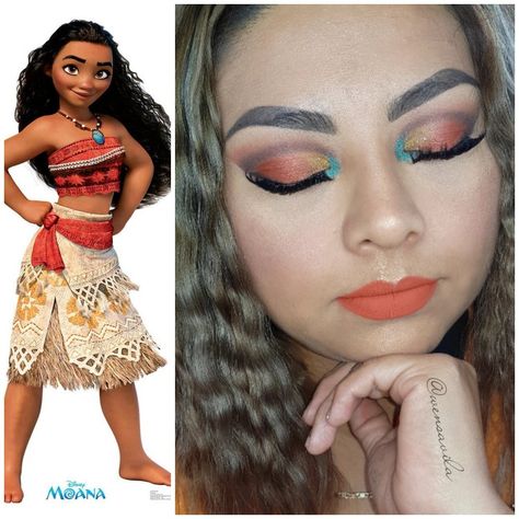 Pocohantas Disney, Hawaiian Makeup, Moana Makeup, Moana Jr, Film Makeup, Disney Princess Makeup, Princess Makeup, Anime Cosplay Makeup, Disney Makeup