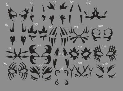 Character Face Markings, Body Markings Art, Face Markings Art, Face Markings Drawing Reference, Skin Markings Drawing, Character Design Face Markings, Oc Face Markings, Face Markings Anime, Body Markings Character Design