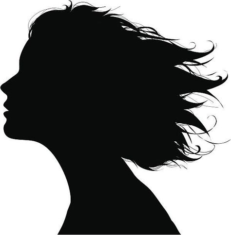 Facial Profile, Silhouette Face, Book Cover Background, Girl Shadow, Acrylic Art Projects, Portraits Art, Silhouette Drawing, Digital Painting Portrait, Digital Portrait Art