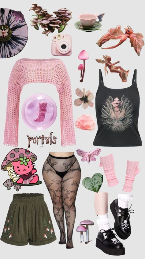 Melanie Martinez Outfit Ideas, Melanie Martinez Inspired Outfits, Fairy Core Outfits, Melanie Martinez Merch, Melanie Martinez Outfits, Melanie Martinez Concert, Grunge Fits, Melanie Martinez Drawings, Interesting Outfits