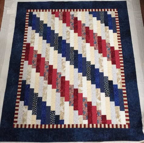 Standing Strong https://www.shabbyfabrics.com/Assets/Downloads/StandingStrong_ForDownload.pdf Quilts Of Valor Patterns Free, Qov Quilts, October Goals, White And Blue Quilt, Flag Quilts, Valor Quilts, Americana Quilt, Americana Quilts, American Flag Quilt