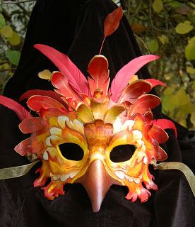 Phoenix Costume Diy, Phoenix Mask, Rooster Mask, Phoenix Costume, Fire Costume, Raven Mask, Bird Mask, Progress Photos, Bird Costume