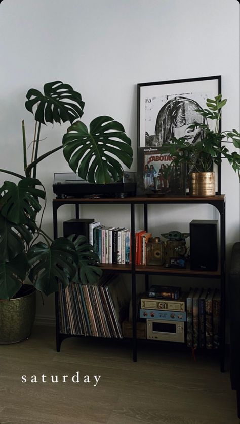 Green Black Apartment, Dark Earth Tones Aesthetic, Dark Neutral Apartment, Man Apartment Aesthetic, Boy Apartment Decor, Mens Apartment Decor Masculine Interior, Men's Apartment Decor, Office Decor Plants, Dark Home Aesthetic