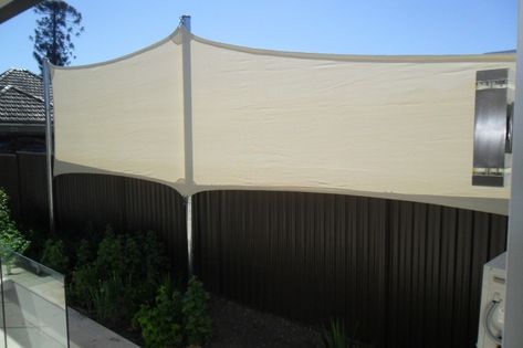 Outdoor Privacy Screens, Sun Sails, Sail Shade, Fence Privacy, Steel Pergola, Privacy Shades, Pergola Swing, Shade Sails, Wood Pergola