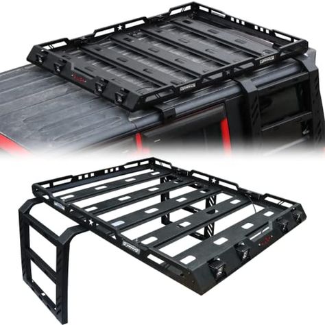 Jeep Wrangler Designs, Jeep Wrangler Roof Rack, Roof Rack Ideas Off Road, Jeep Wrangler Accessories Ideas, Truck Canopy Camping, Jeep Builds, Diy Roof Top Tent, Jeep Wrangler Mods, Jeep Jku