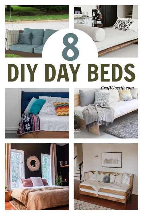 Fall Themed Bedroom, Winter Bedroom Ideas, Twin Bed Couch, Cozy Winter Bedroom, Queen Daybed, Day Bed Frame, Daybed Room, Fall Decor Bedroom, Diy Daybed