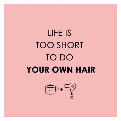 Do Your Own Hair, Hair Captions, Hair Quotes Funny, Hair Salon Quotes, Stylist Quotes, Hairdresser Quotes, Hair Meme, Hair Salon Marketing, Salon Life